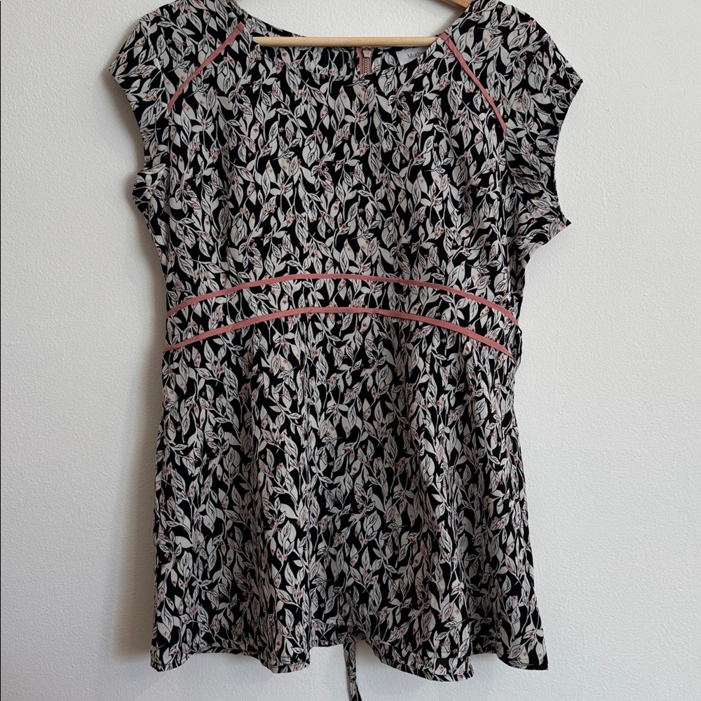 Motherhood Maternity Peplum Maternity Top